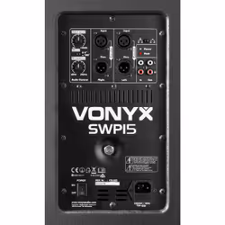 Vonyx SWP15 Noir Caisson de basse actif 800 W - Vue supplémentaire 4