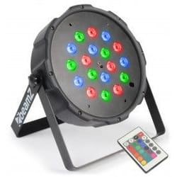BeamZ FlatPAR Noir