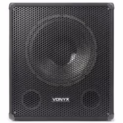 Vonyx SWA15 Noir Caisson de basse actif 600 W