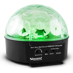 BeamZ Mini Star Ball Noir