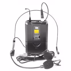 Power Dynamics PD782BP, Microphone de casque, Récepteur sac à dos, Émetteur intégré, 863000 - 865000 MHz, AA, 3 V