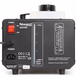BeamZ ICE700 Eau 1,2 L 500 W Noir