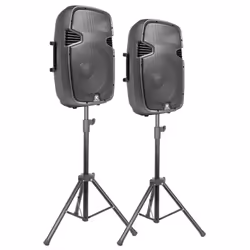 Vonyx PSS-302 haut-parleur 2-voies Argent Avec fil 300 W