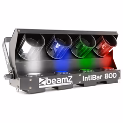 BeamZ IntiBar 800, Noir, LED, 4 lampe(s), 10 W, 10 canaux, Secteur