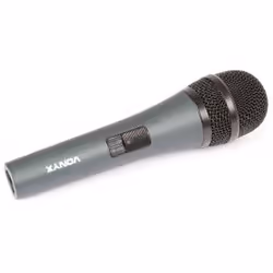 Vonyx DM825, Microphone de studio, 50 - 15000 Hz, Avec fil, mini XLR (3-pin), 5 m, Gris