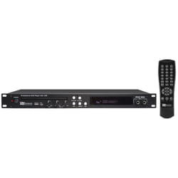 Power Dynamics PDC150 Lecteur CD personnel Noir