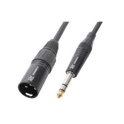 PD-Connex 177082 câble audio 0,15 m XLR (3-pin) 6,35 mm Noir