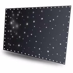 BeamZ SparkleWall, Noir, LED, 96 lampe(s), Blanc froid, 8 canaux, Secteur