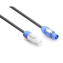 Power Dynamics CX15-1 Noir, Bleu 1,5 m Prise d'alimentation type A