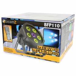 BeamZ BFP110 Adapté à une utilisation à l'intérieur Stroboscope discothèque Noir - Vue supplémentaire 11