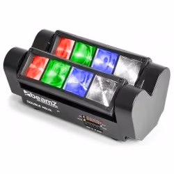 BeamZ MHL820 Double Helix, Stroboscope discothèque, Noir, LED, LED, 8 lampe(s), 3 W