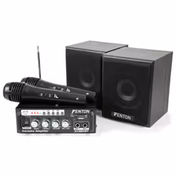 Fenton AV380BT, 2.0 canaux, 80 W, 40 W, 8 Ohm, RCA, 120 mm