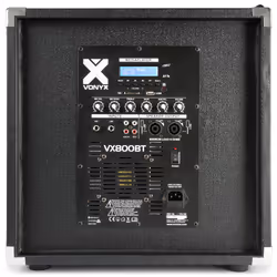 Vonyx VX800BT haut-parleur Noir Avec fil 800 W - Vue supplémentaire 7