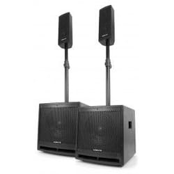 Vonyx VX1000BT haut-parleur Noir Avec fil 1000 W