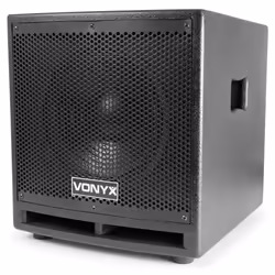 Vonyx VX1000BT haut-parleur Noir Avec fil 1000 W