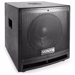 Vonyx VX1000BT haut-parleur Noir Avec fil 1000 W