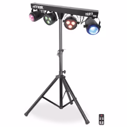 Max PartyPar Kit, Stroboscope discothèque, Noir, CE, LED, 14 lampe(s), 3 W