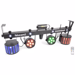 BeamZ ShowBar, Projecteur laser disco et stroboscope, Noir, LED, LED, 24 lampe(s), Rouge/Vert