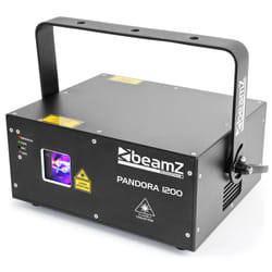 BeamZ Pandora 1200 Projecteur laser discothèque Noir