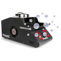 BeamZ SB1500LED machine à bulles Noir 1,35 L