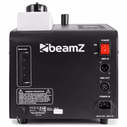 BeamZ SB1500LED machine à bulles Noir 1,35 L