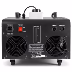 BeamZ SB2000LED machine à bulles Noir 1,35 L