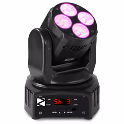 BeamZ MHL36 Adapté à une utilisation à l'intérieur Stroboscope discothèque Noir