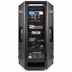 Power Dynamics PD415A haut-parleur 2-voies Noir Avec fil &sans fil 350 W