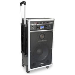 Vonyx ST180 Système d'adresse publique de roulette 450 W Noir