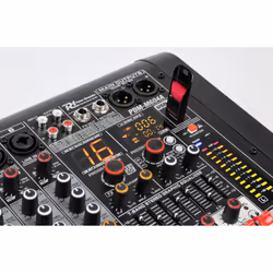 Power Dynamics PDM-M604A 6 canaux 10 - 45000 Hz Noir, Rouge