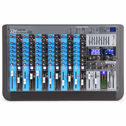 Power Dynamics PDM-S1604 12 canaux 10 - 45000 Hz Noir, Bleu