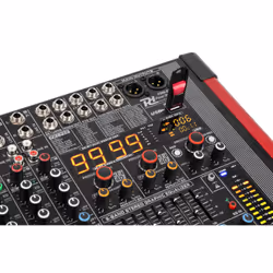 Power Dynamics PDM-S804A 8 canaux 10 - 45000 Hz Noir, Rouge