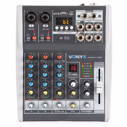 Vonyx VMM-K402 4 canaux 15 - 40000 Hz