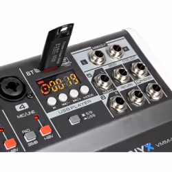 Vonyx VMM-K602 6 canaux 50 - 18000 Hz Noir - Vue supplémentaire 4