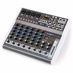 Vonyx VMM-K802 8 canaux 50 - 18000 Hz Noir
