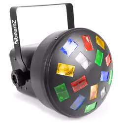 BeamZ Mini Mushroom LED, Projecteur Disco, Noir, LED, 6 lampe(s), 3 W, Ambre, Bleu, Vert, Rouge, Blanc