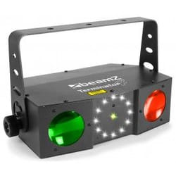 BeamZ Terminator IV Projecteur laser disco et stroboscope Noir