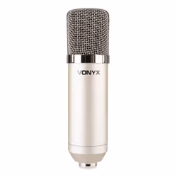 Vonyx CM400 Argent Microphone de studio