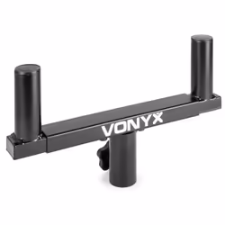 Vonyx WMS-03, Poteau, 40 kg, Métal, Noir, 20 cm, 335 mm