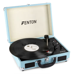 Fenton RP115 Tourne-disque entraîné par courroie Bleu Manuel