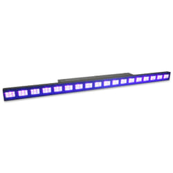 BeamZ LCB48 UV Adapté à une utilisation à l'intérieur Projecteur Disco Noir