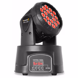 BeamZ MHL108MK3, Stroboscope discothèque, Noir, LCD, LED, 18 lampe(s), 3 W