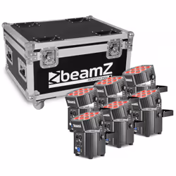 BeamZ BBP60, Projecteur laser disco et stroboscope, Noir, IP20, 9 lampe(s), 12 W, Bleu, Vert, Rouge, Ultraviolet (UV), Blanc  ...