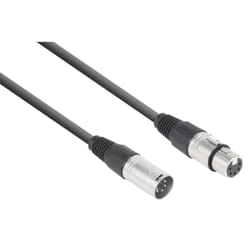 PD-Connex 177926 câble audio 3 m XLR (5-pin) Noir