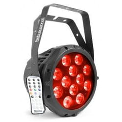 BeamZ BWA412 Stroboscope discothèque Noir