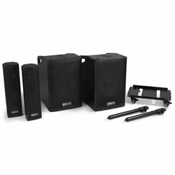 Vonyx VX1050BT haut-parleur Noir Avec fil 1150 W