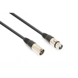 Vonyx CX310-1 câble audio 1,5 m 8 x XLR (3-pin) 4 x XLR (3-pin) Noir