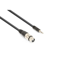 Vonyx CX320-05 câble audio 0,5 m XLR (3-pin) 3,5mm Noir