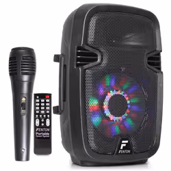 Fenton FT8LED, 300 W, Avec fil, SD, Secteur, Batterie, 100-240 V, 50-60 Hz