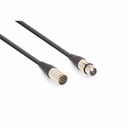 PD-Connex 177932, XLR (5-pin), Mâle, XLR (5-pin), Femelle, 12 m, Noir